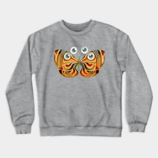 four eyes butterfly Crewneck Sweatshirt